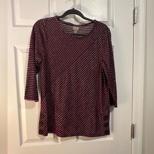 NWOT 🎃 Chicos textured top